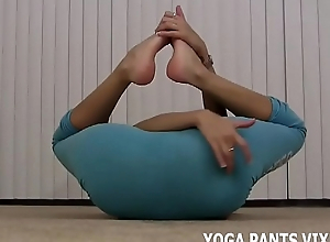 I look fantastic just about these tight transient yoga panties JOI