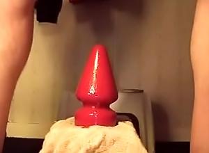 chubby white-hot buttplug with the addition of xxl inflatable anal toys